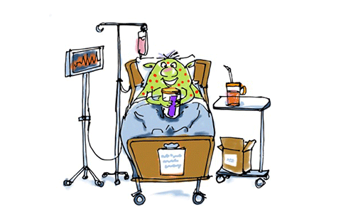 It's time to send a Fart 'n a Jar Get well soon